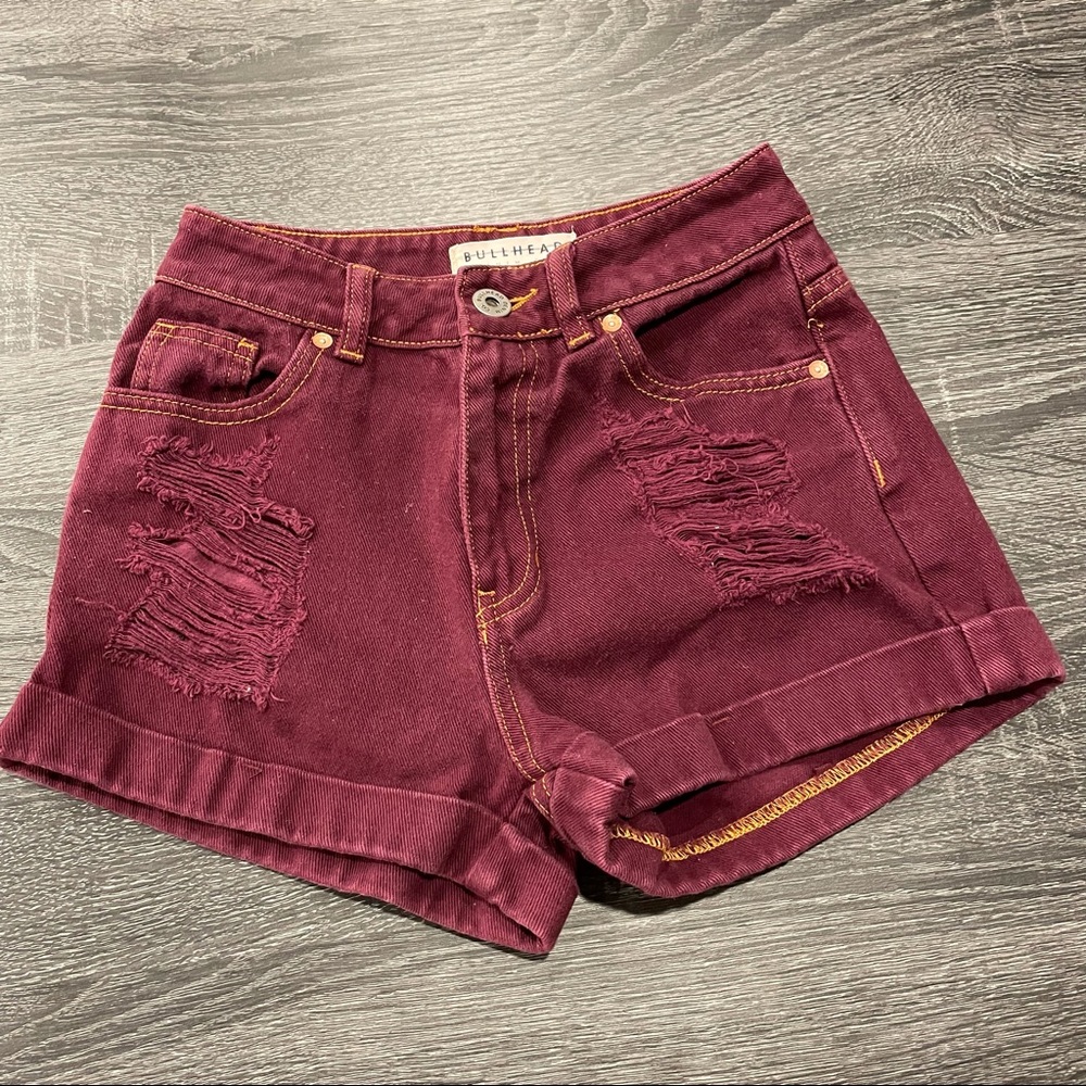 Bullhead High Rise Mom Shorts Women’s 0